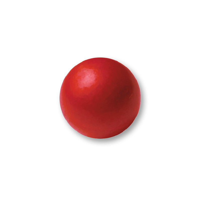 Hospodyňkám.cz Čokoládová koule Červená 7ks