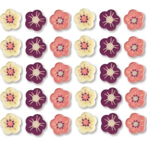 Hospodyňkám.cz Čokoládové mini kytičky 30ks