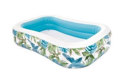 Intex Nafukovací bazén Swim Center Family Tropical 229x152x48cm - II. jakost