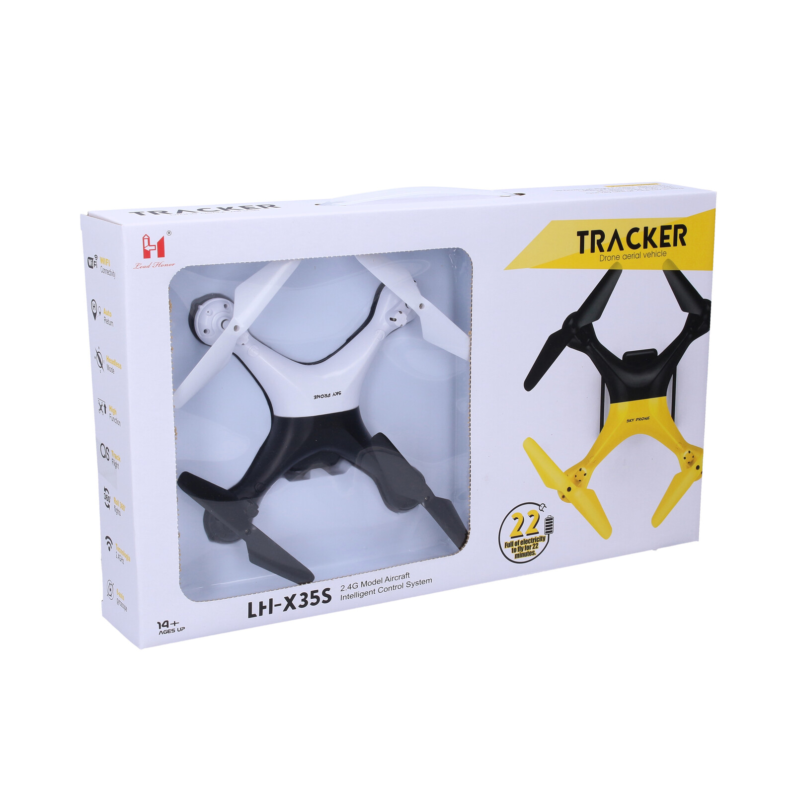 Dron s WIFI HD kamerou 27 x 27 x 11 cm - II. jakost