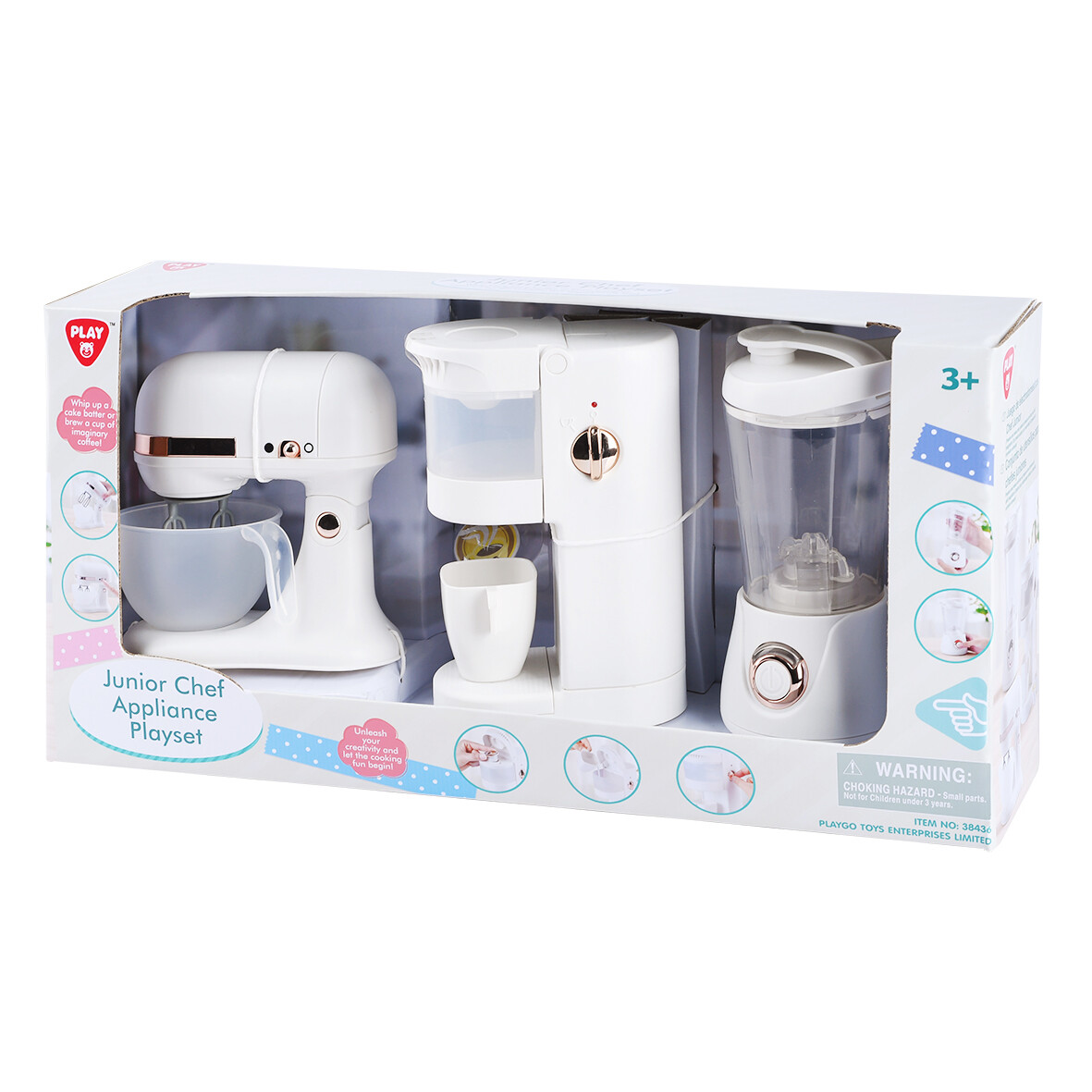 Playgo Kuchyňské spotřebiče set 3ks - II. jakost