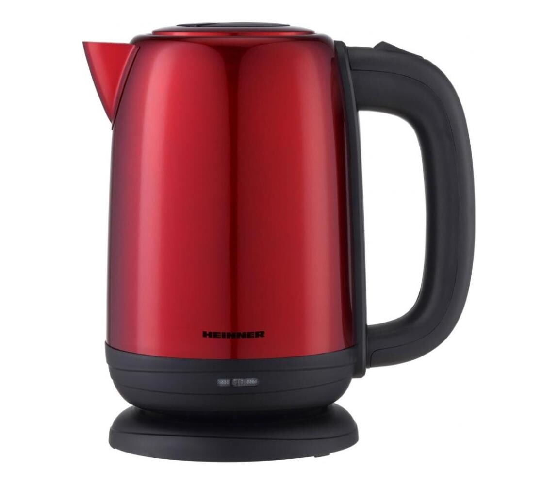 Heinner HEK-2200RDSS - Rychlovarná konvice 1,7 l 2200W/230V červená/černá HEK-2200RDSS