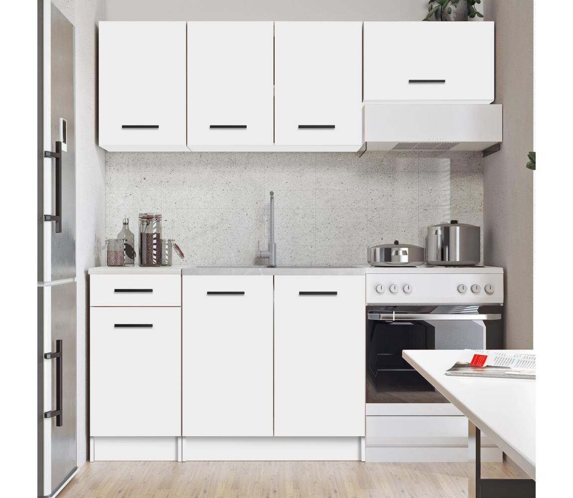 BWS Kuchyňská linka ARLEN 180 cm bílá Arani 180