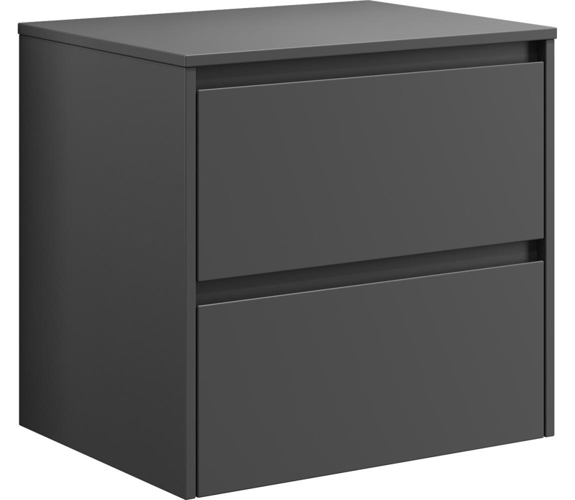 BATH DELUXE Koupelnová skříňka TRONDHEIM pro umyvadlo 60 cm antracit 03-060-67-43-00