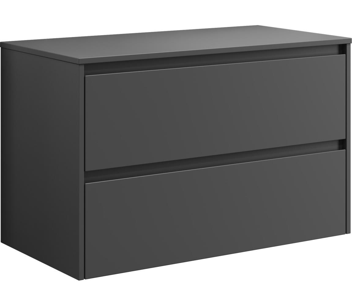 BATH DELUXE Koupelnová skříňka TRONDHEIM pro umyvadlo 90 cm antracit 03-090-67-43-00