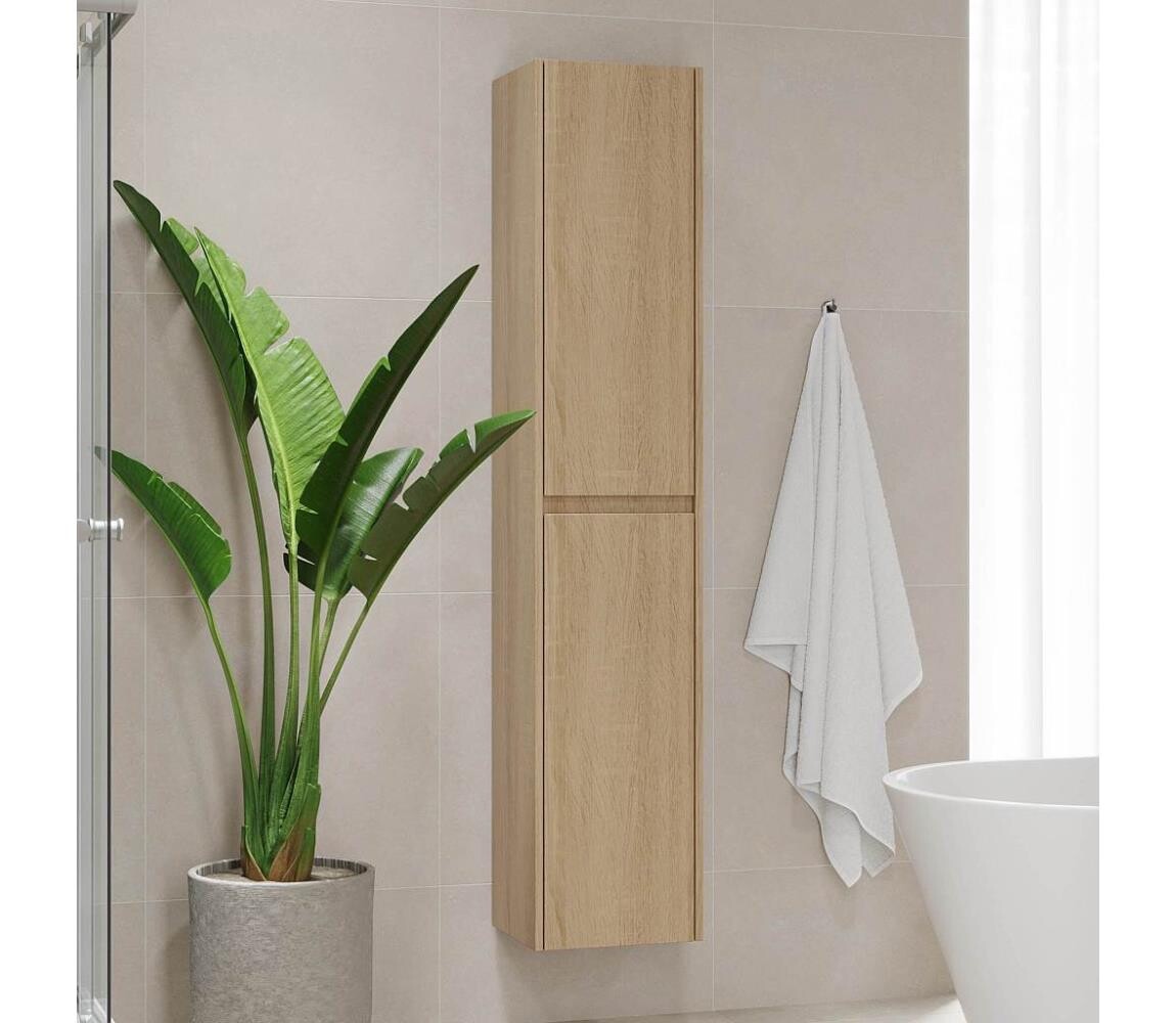 BATH DELUXE Koupelnová skříňka TRONDHEIM 174 cm dub 04-035-67-86-00