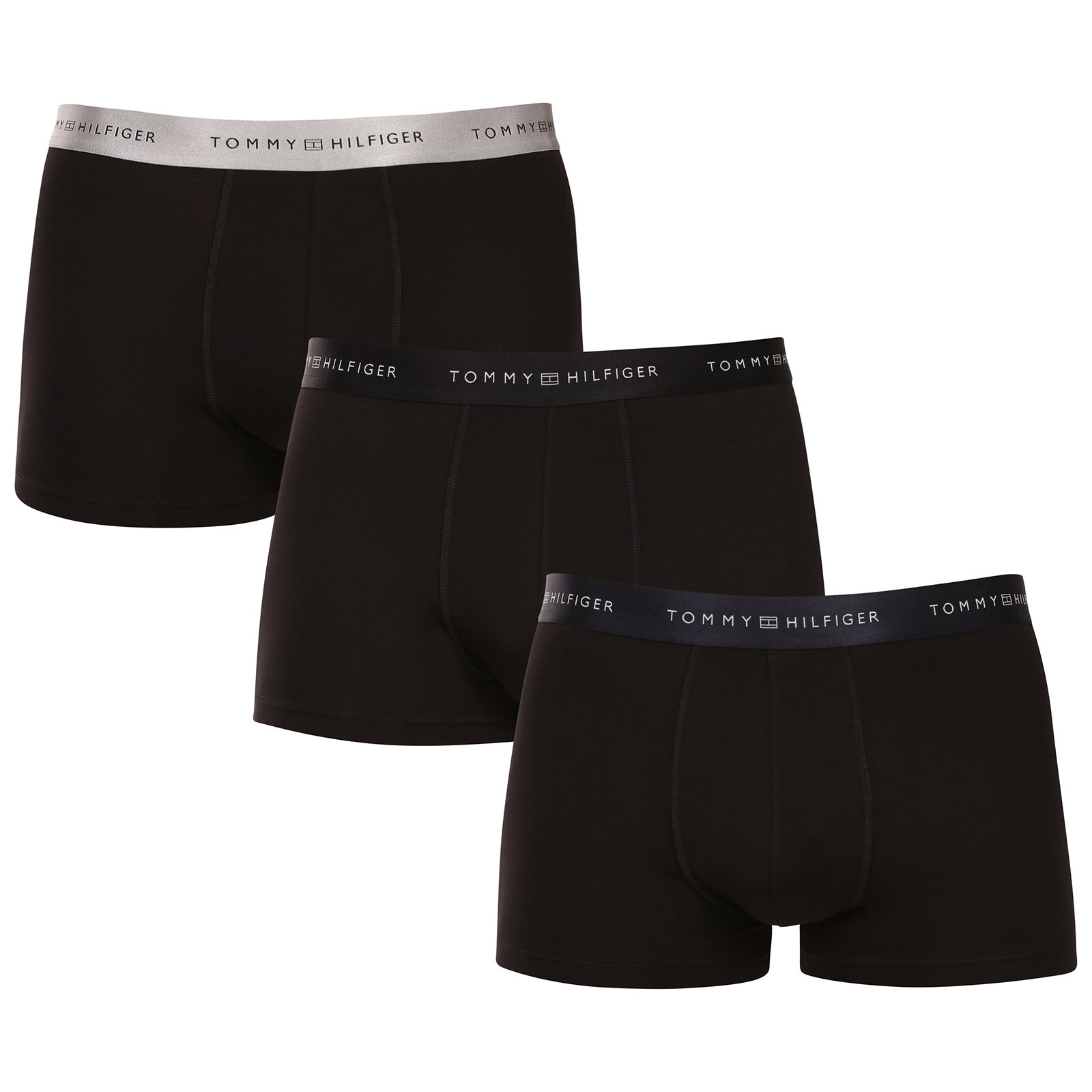 3PACK pánské boxerky Tommy Hilfiger černé (UM0UM03411 0R3) M, trenky / trenýrky