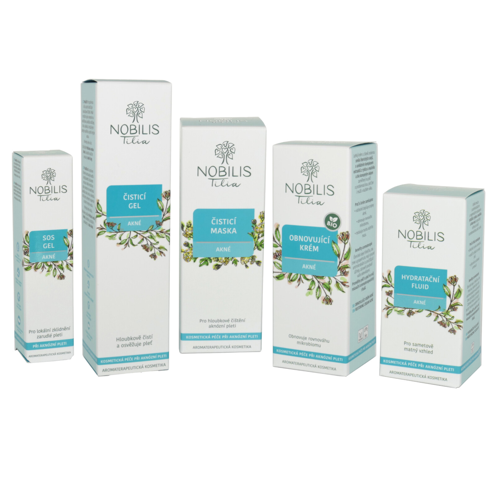 Ucelená péče o aknózní pleť Nobilis Tilia