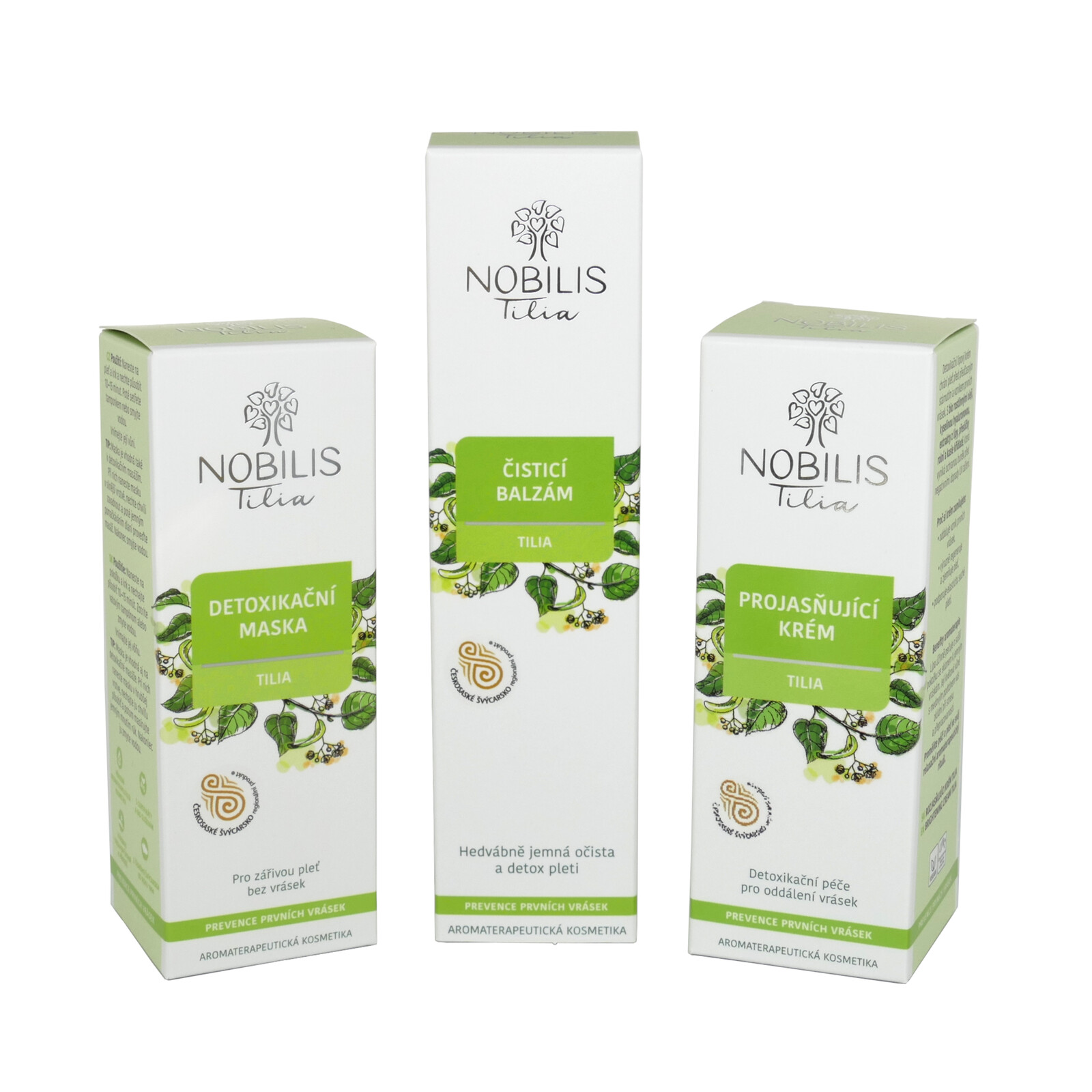 Přírodní sada Tilia pro krásnou pleť - maska, balzám, ktém