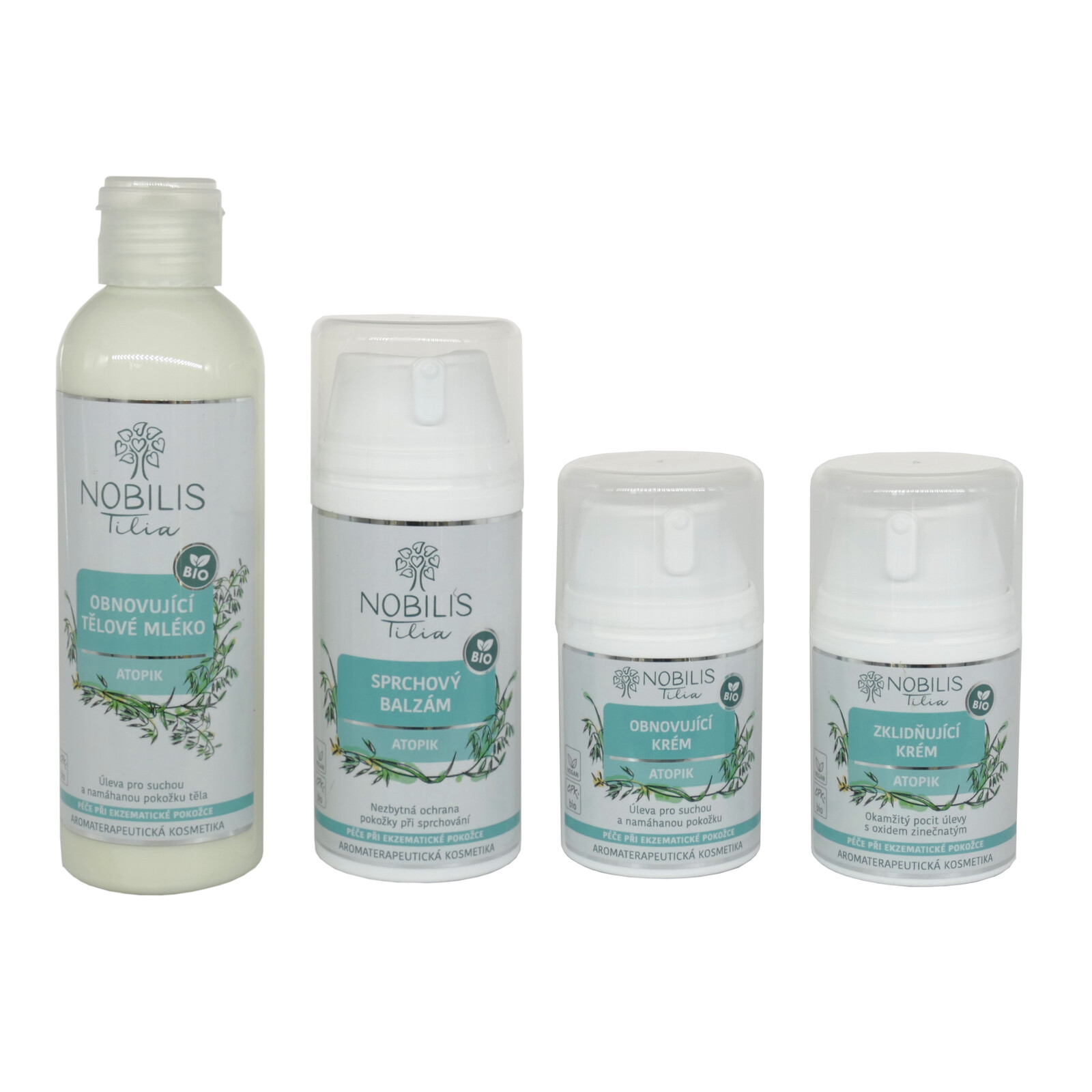 Kompletní sada Atopik Nobilis Tilia - zklidňuje, hydratuje