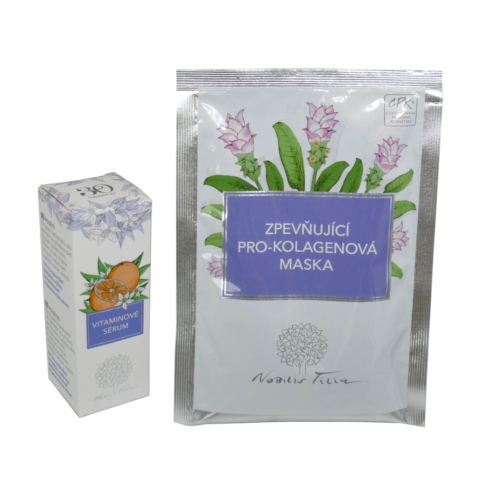 Přírodní péče o pleť - Kolagen + vitamíny