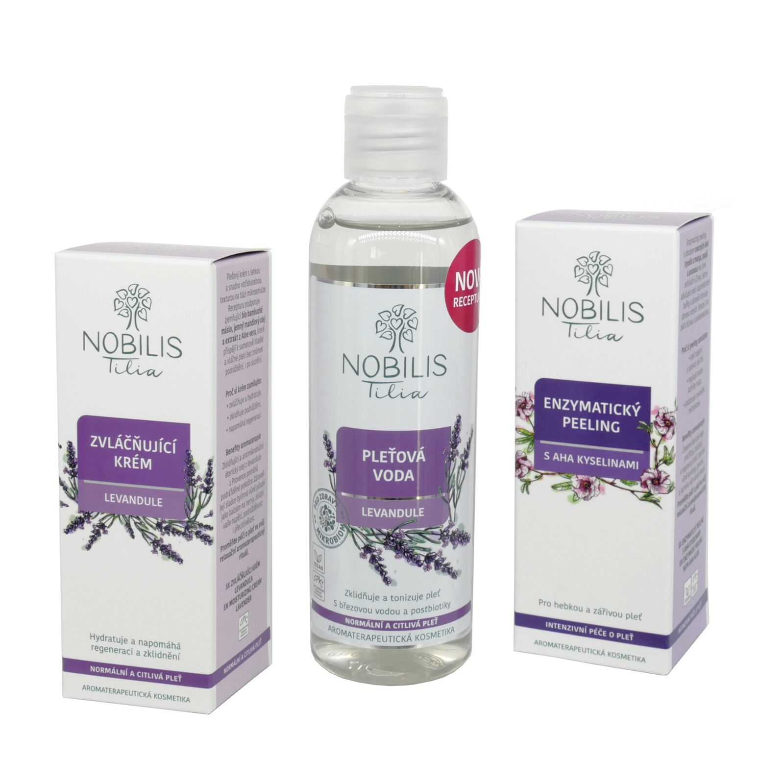 Přírodní péče o pleť - síla Levandule a AHA kyselin