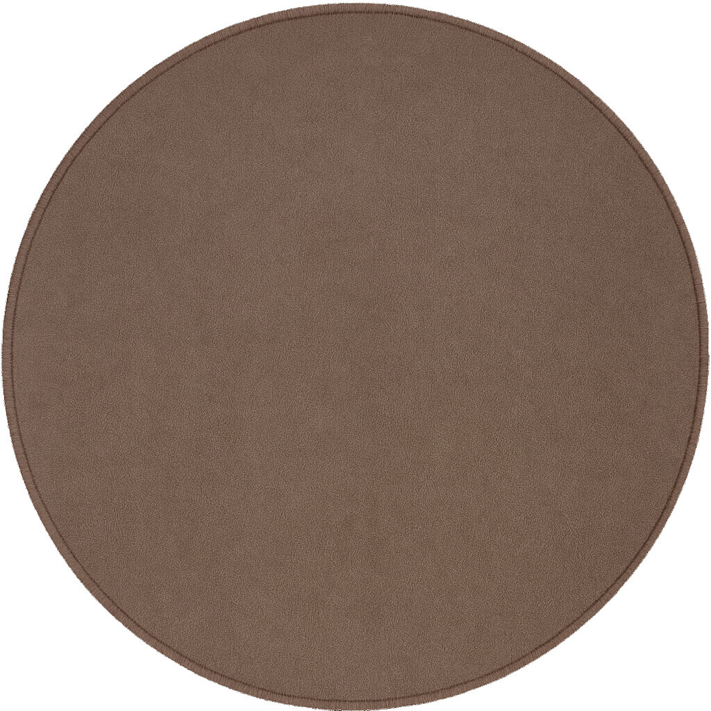 Kusový koberec Royal Lux 40 hnědý kruh, 200x200 (průměr) kruh, hnědá, ložnice, AladinWorld Expres