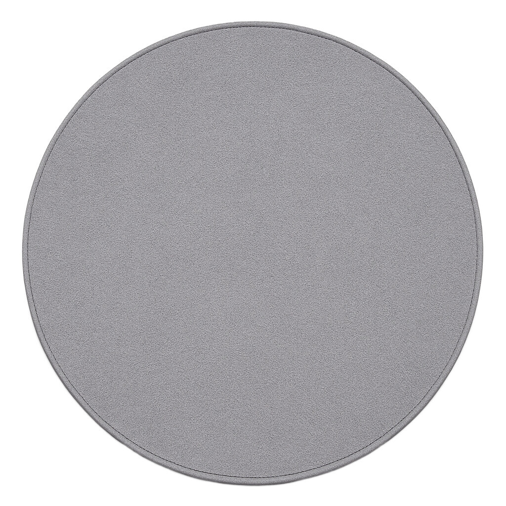 Kusový koberec Royal Lux 90 šedý kruh, 200x200 (průměr) kruh, hnědá, ložnice, AladinWorld Expres