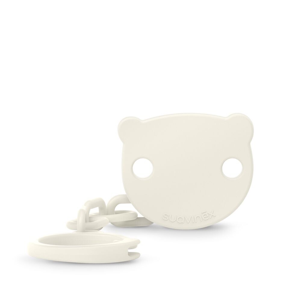 SUAVINEX Klip na dudlík WILD & FREE - krémový