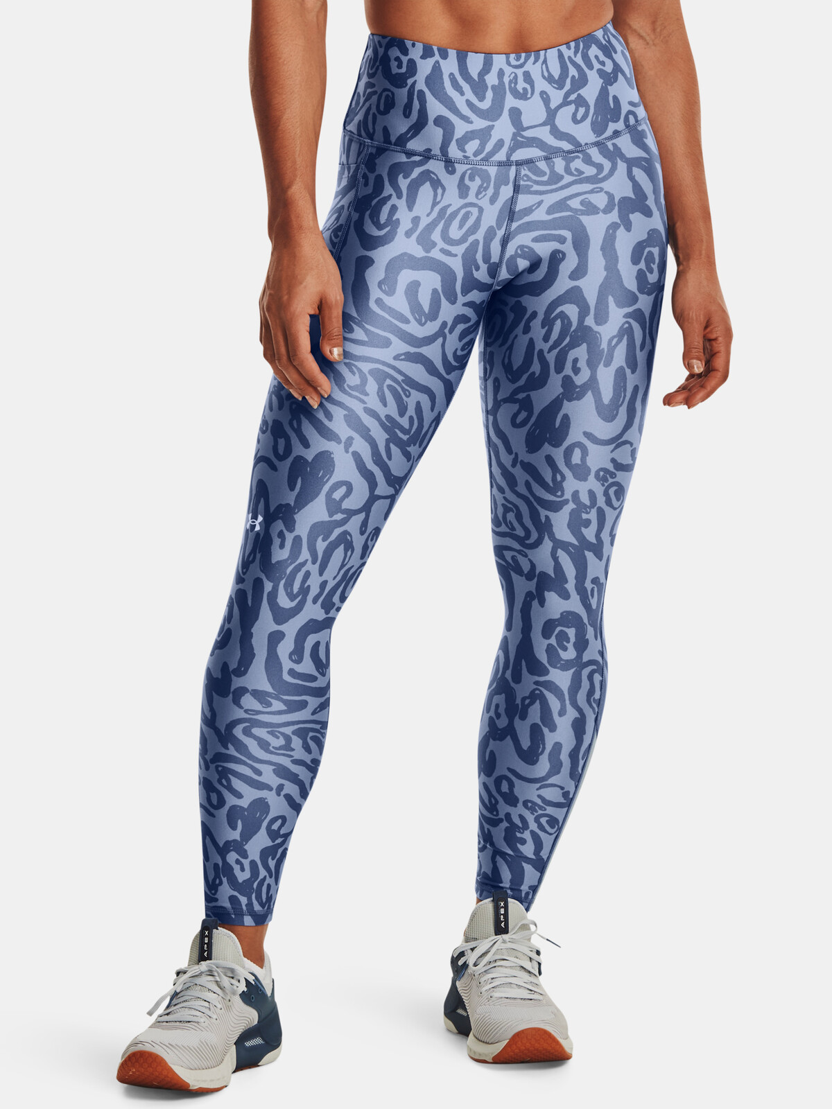 Under Armour Legíny HG Amr TonalPrt 7/8PKT NS-BLU - Dámské