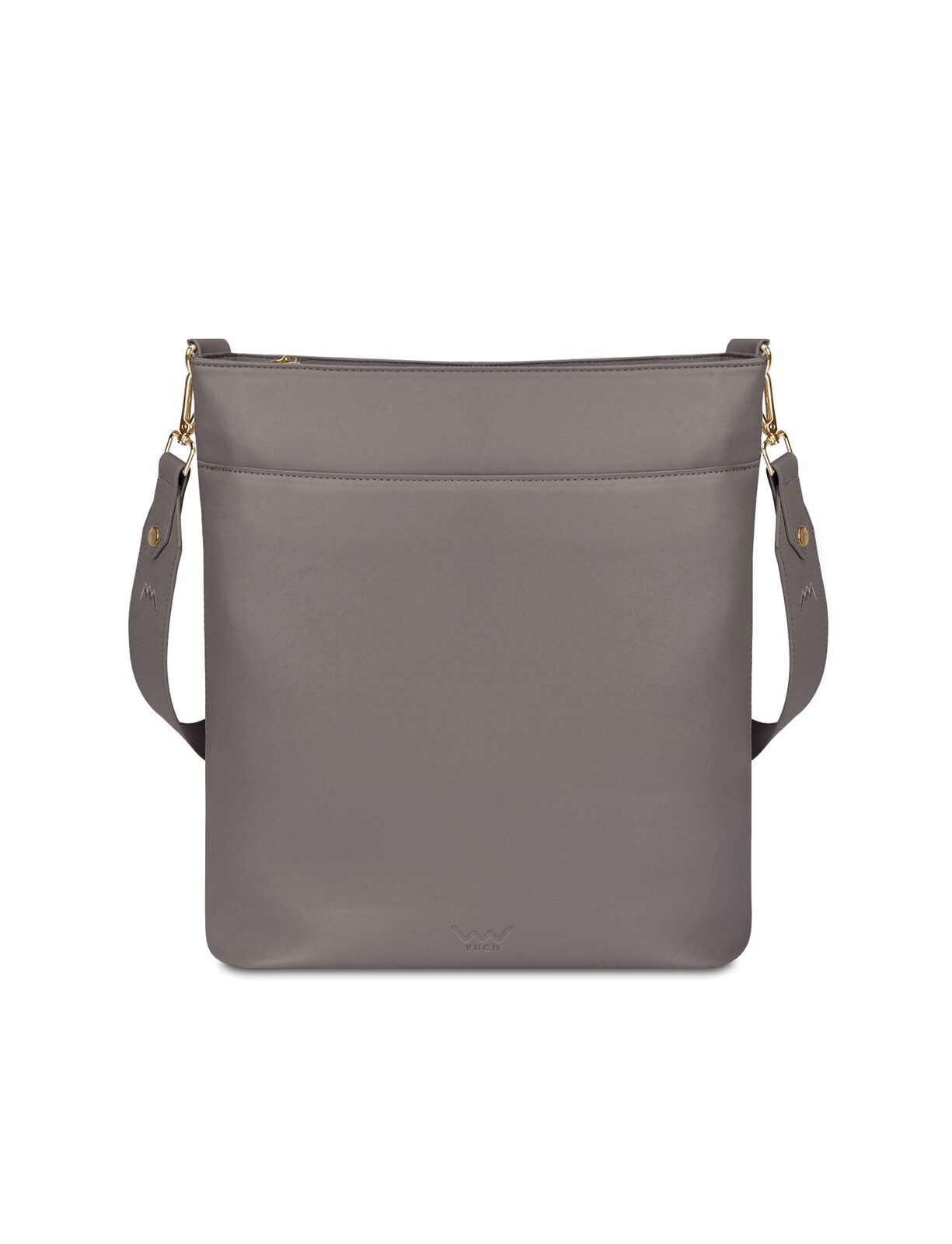 Elegantní olivová kabelka přes rameno