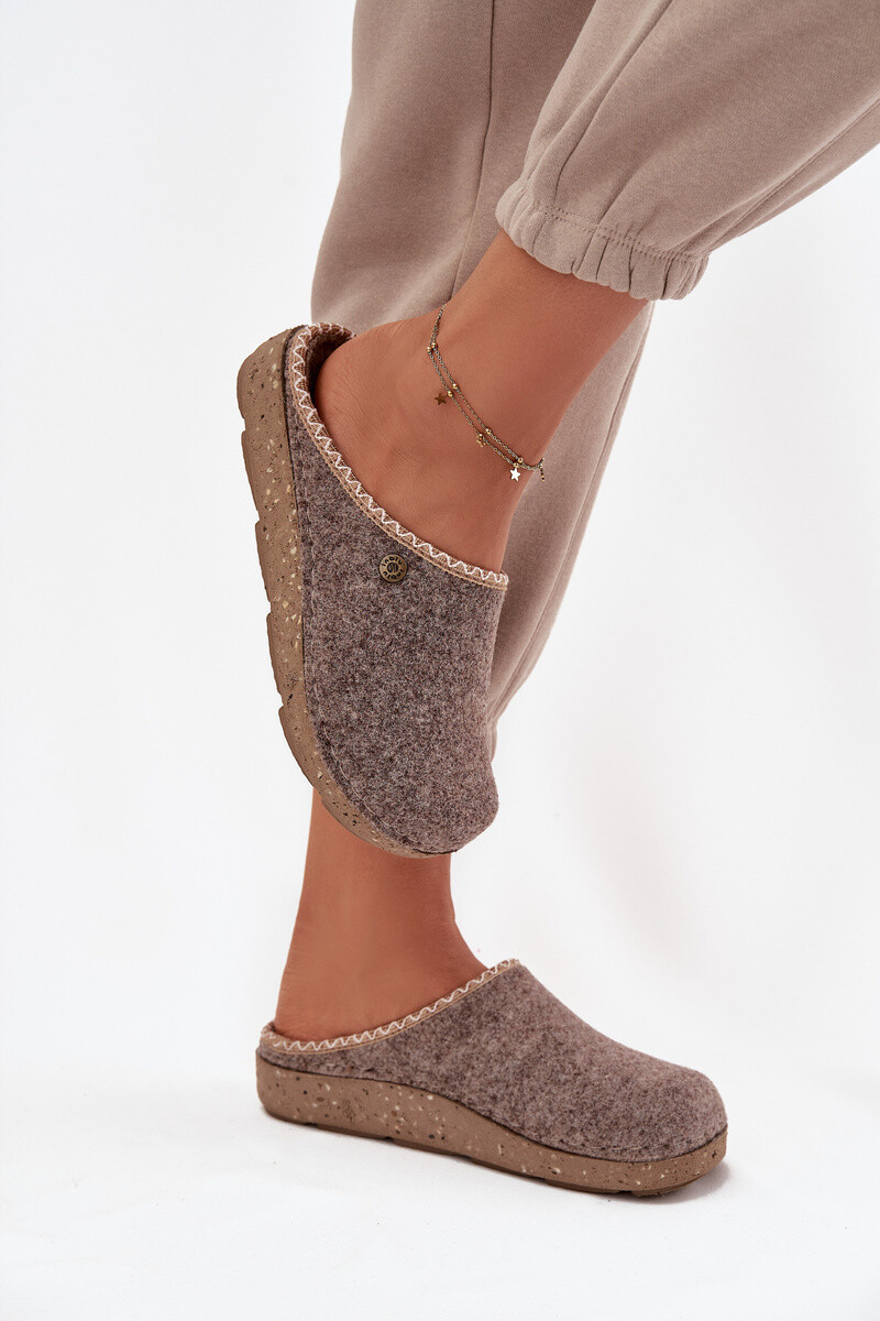 Dámské pantofle Inblu z ekologické vlny