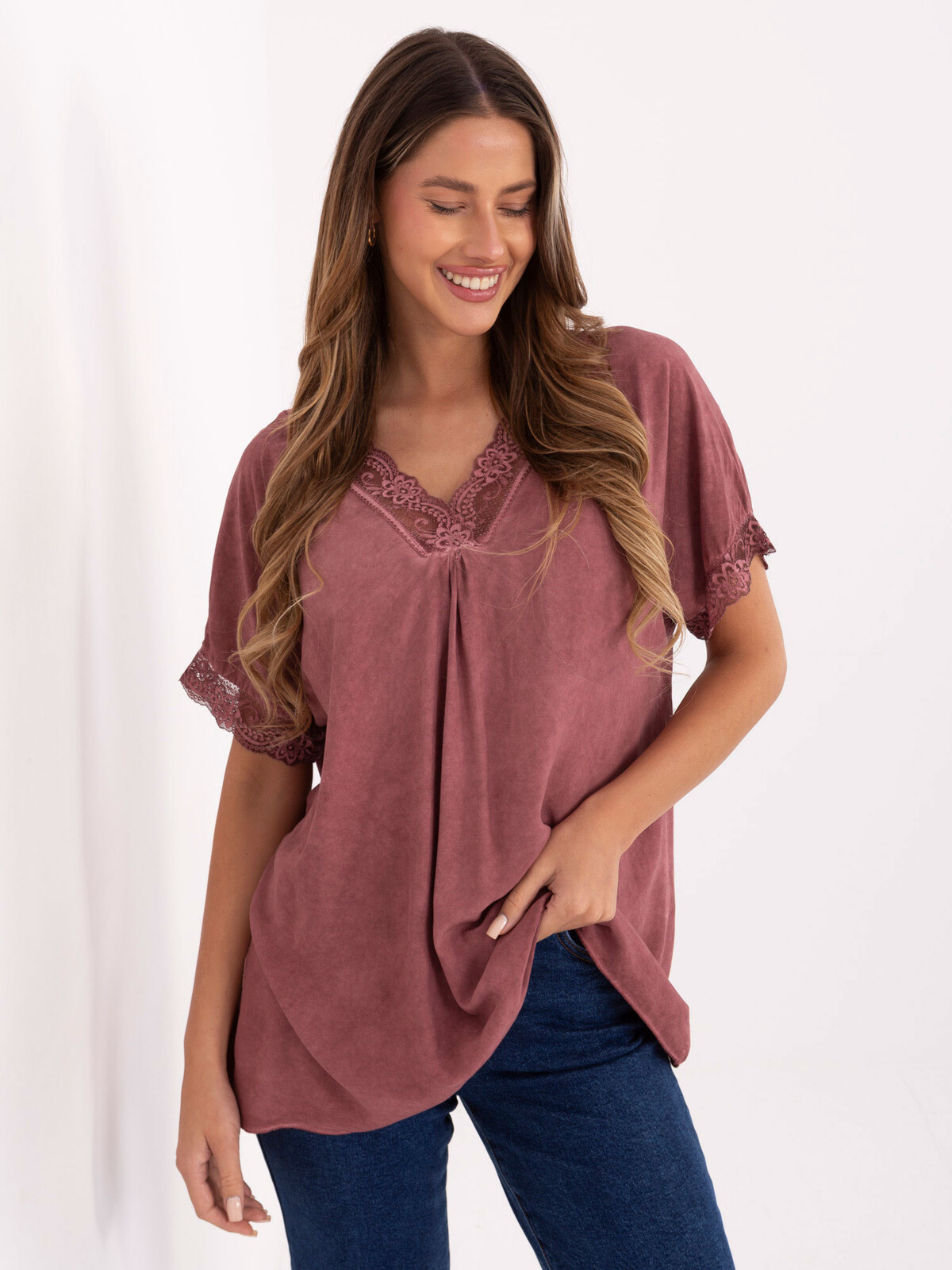Blouse-MI-BZ-7951.34-dark pink