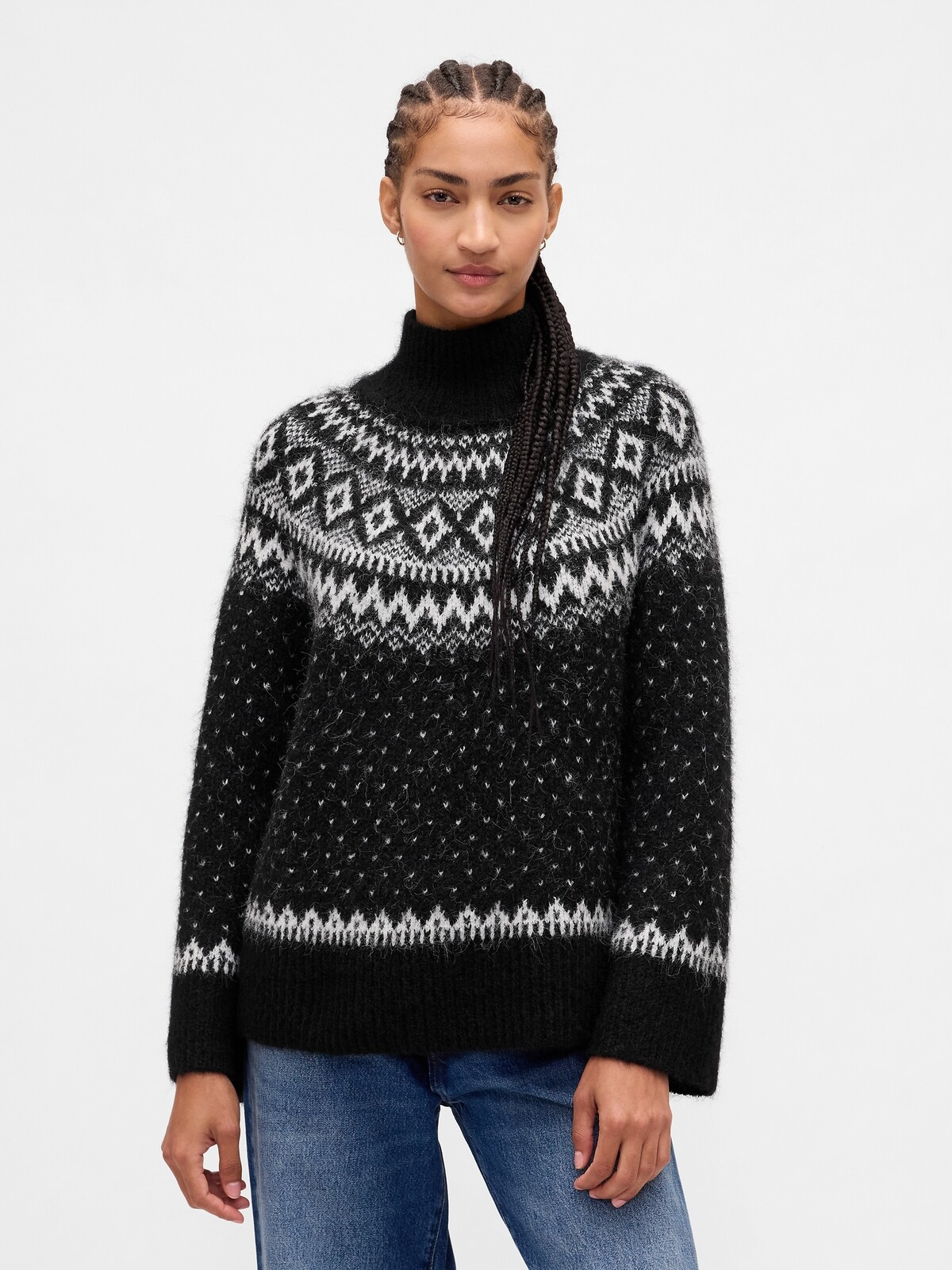 GAP Oversize vlněný svetr