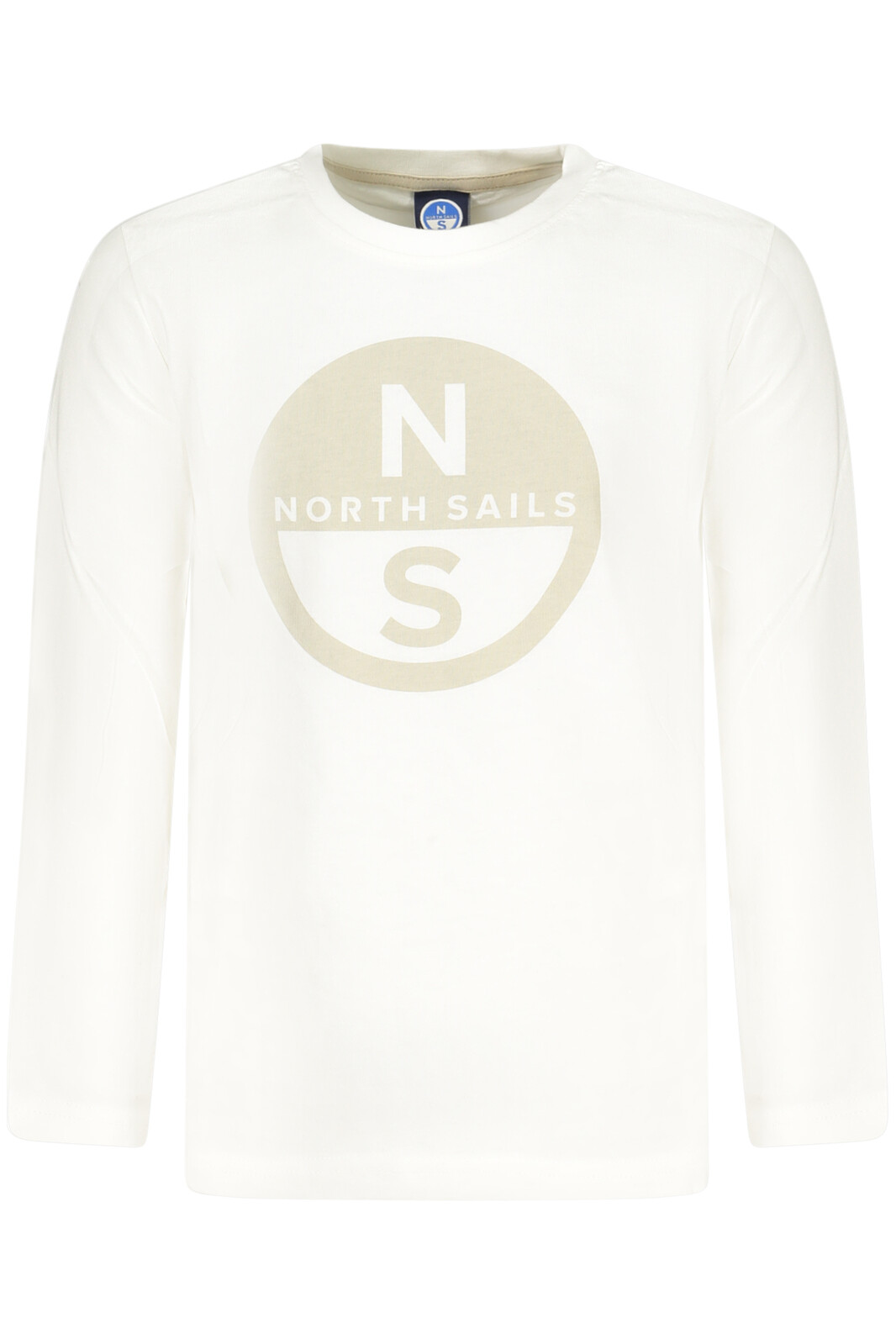 NORTH SAILS LONG-SLEEVED T-SHIRT FOR KIDS, WHITE