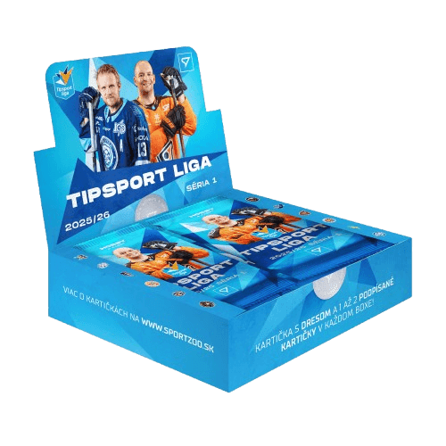 Hokejové karty Tipsport liga SK 2025/26 - Hobby box - 1. série