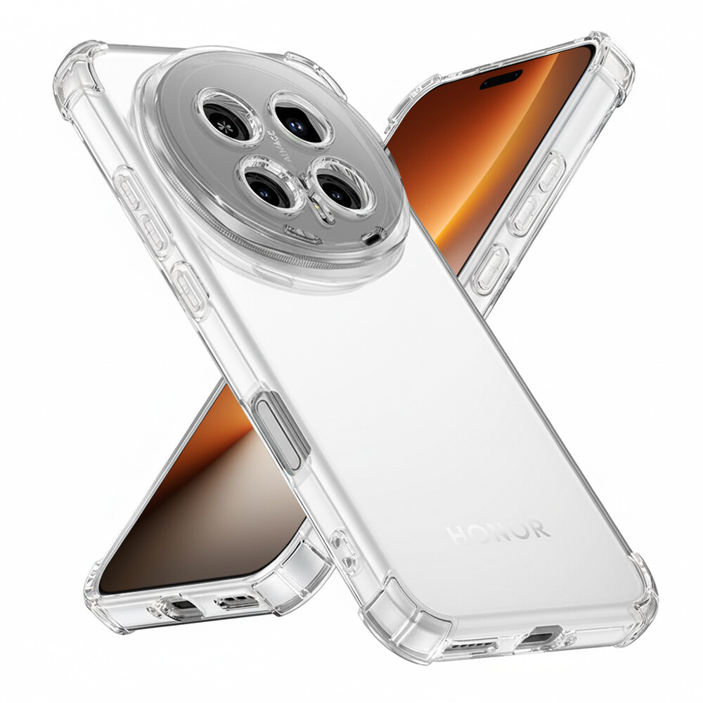 Techsuit Shockproof silikonový obal Honor Magic8 Pro průhledný