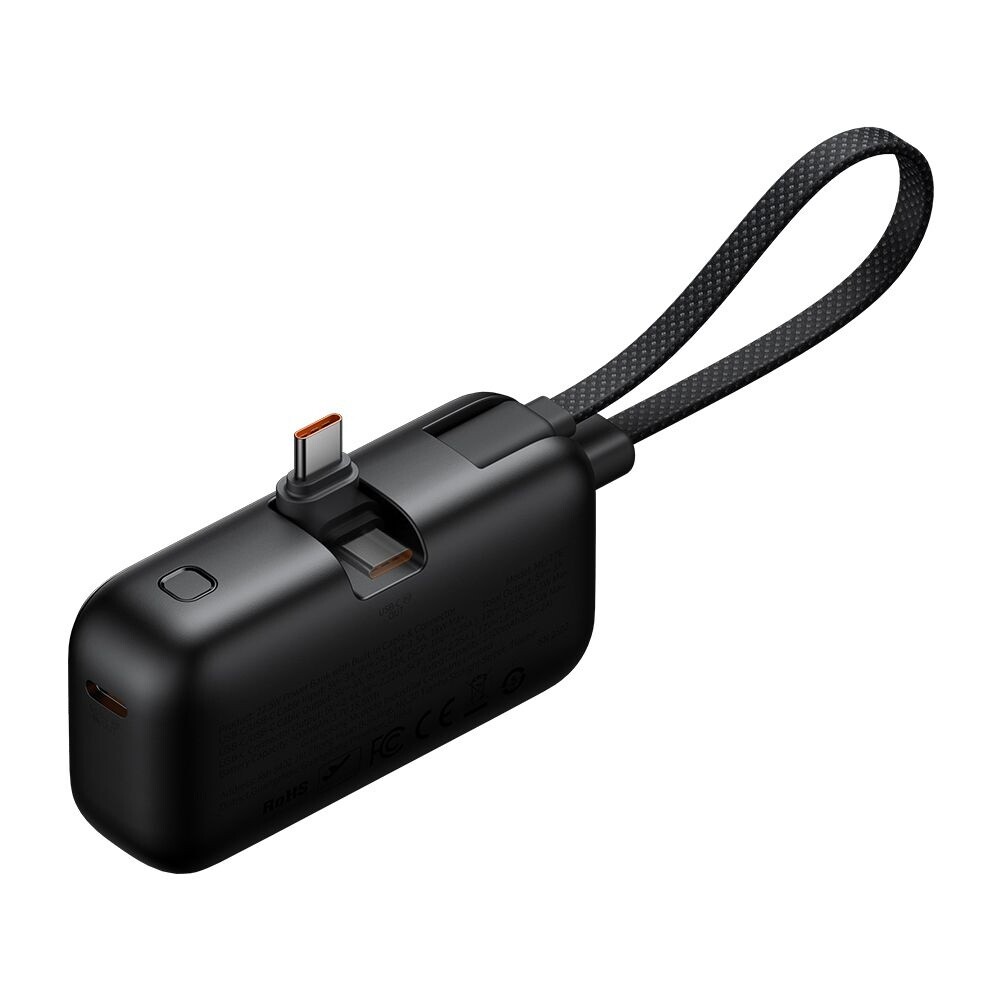Mcdodo Power Bank FreeKit Series MC-7760 s kabelem USB-C 5000mAh 22.5W černá