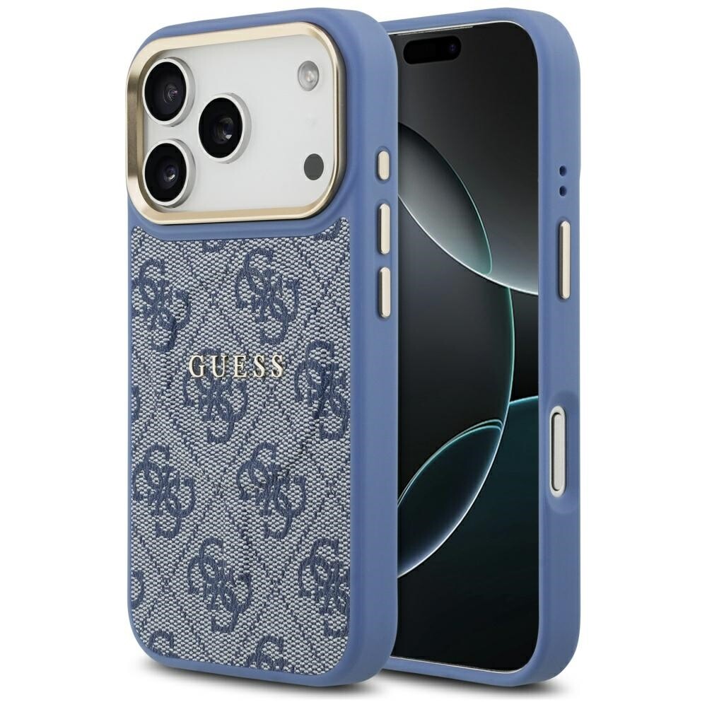 Guess Hardcase 4G Classic MagSafe iPhone 17 Pro modrý