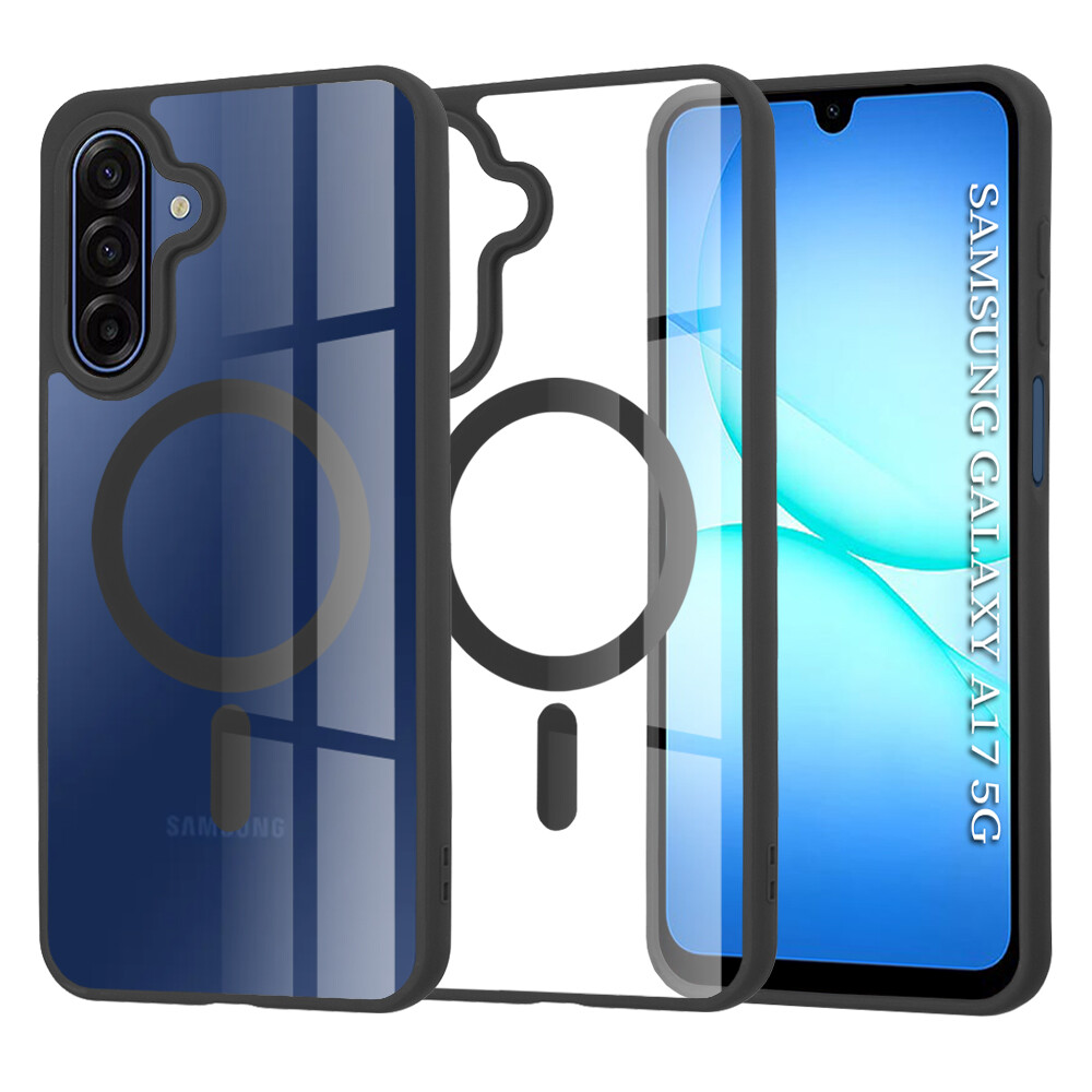 Techsuit MagSafe Pro pro Samsung Galaxy A17 5G A17 4G černý