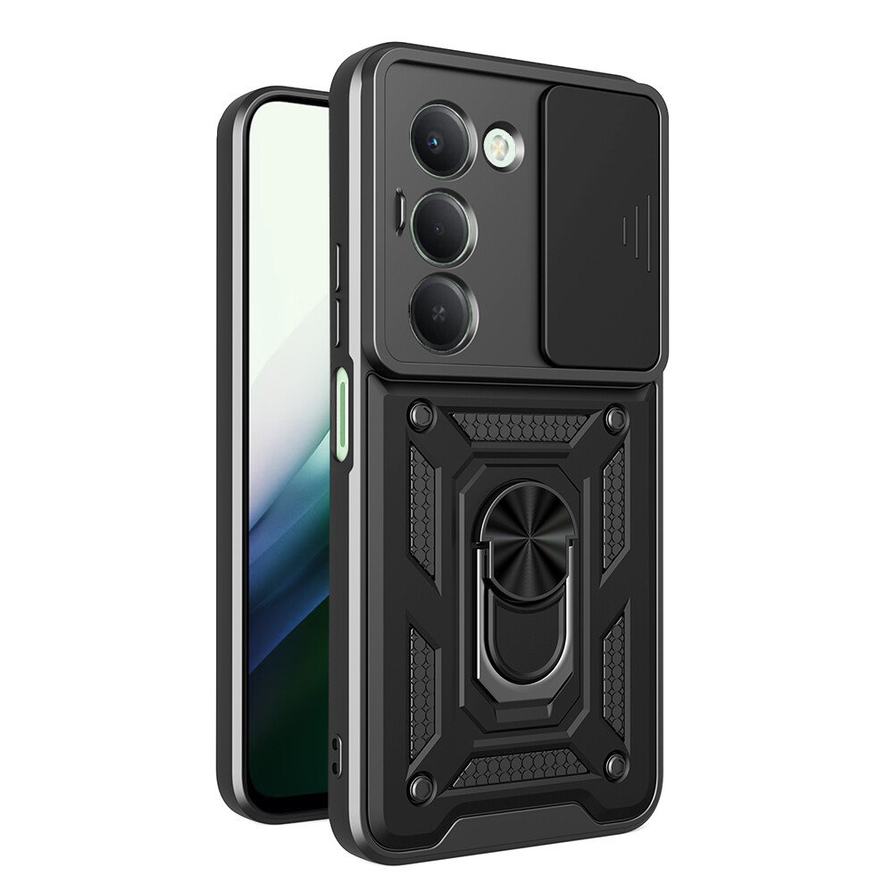 Techsuit CamShield Series pouzdro pro Xiaomi Redmi 15 4G/5G černé