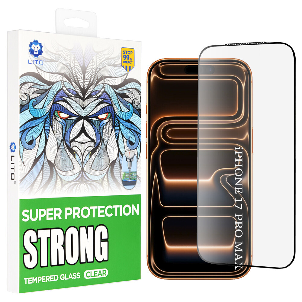 Pouzdro Lito D+ Max Strong pro iPhone 17 Pro Max černé