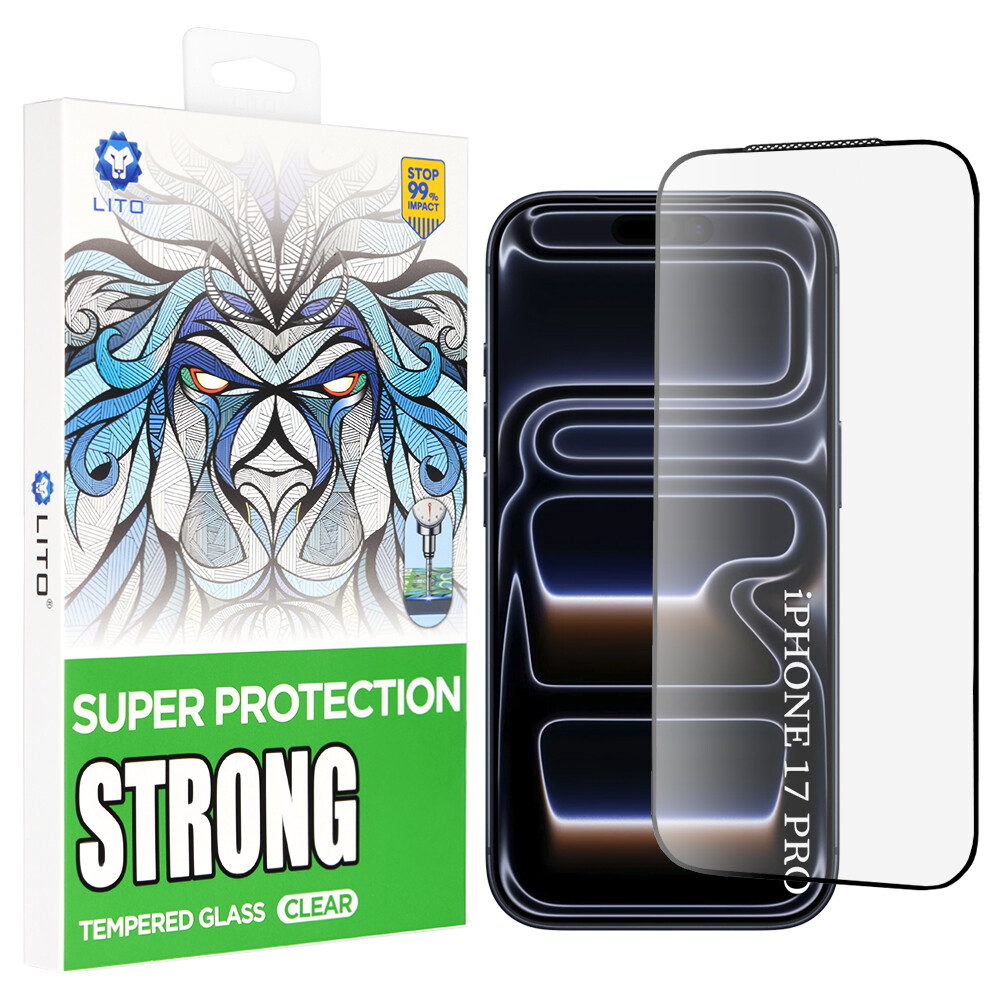 Pouzdro Lito D+ Max Strong pro iPhone 17 Pro černé