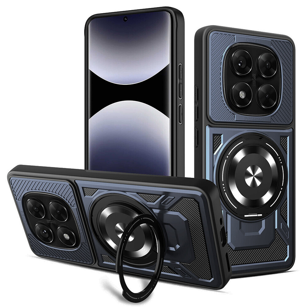 Techsuit RuggedCam pro Xiaomi Redmi Note 14 Pro 5G Note 14 Pro+ 5G Poco X7 modrá