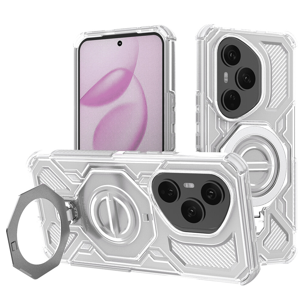 Techsuit Carbon Shield PRO Honor 400 Pro bílá průhledná