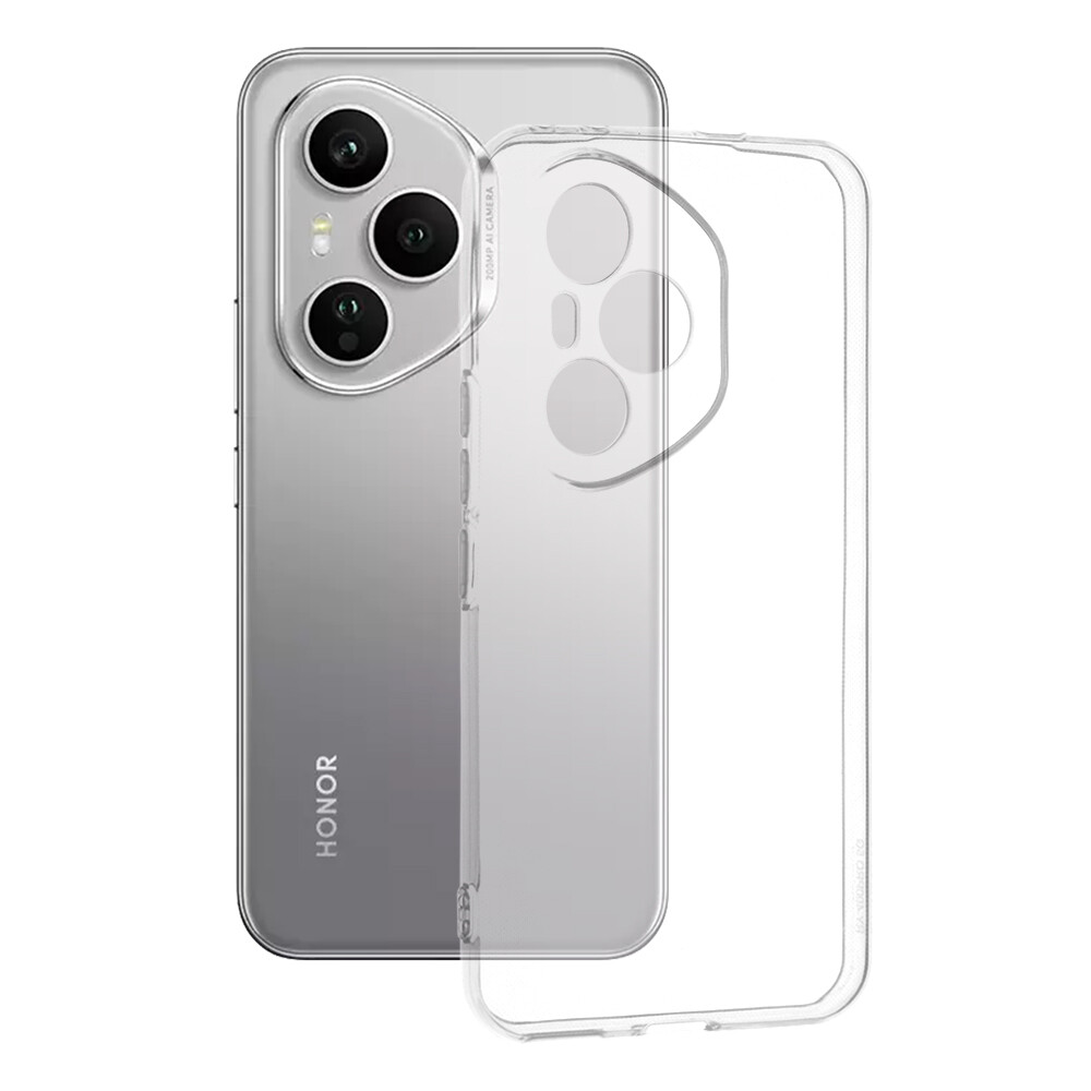Techsuit silikonové pouzdro Honor 400 Pro průhledné
