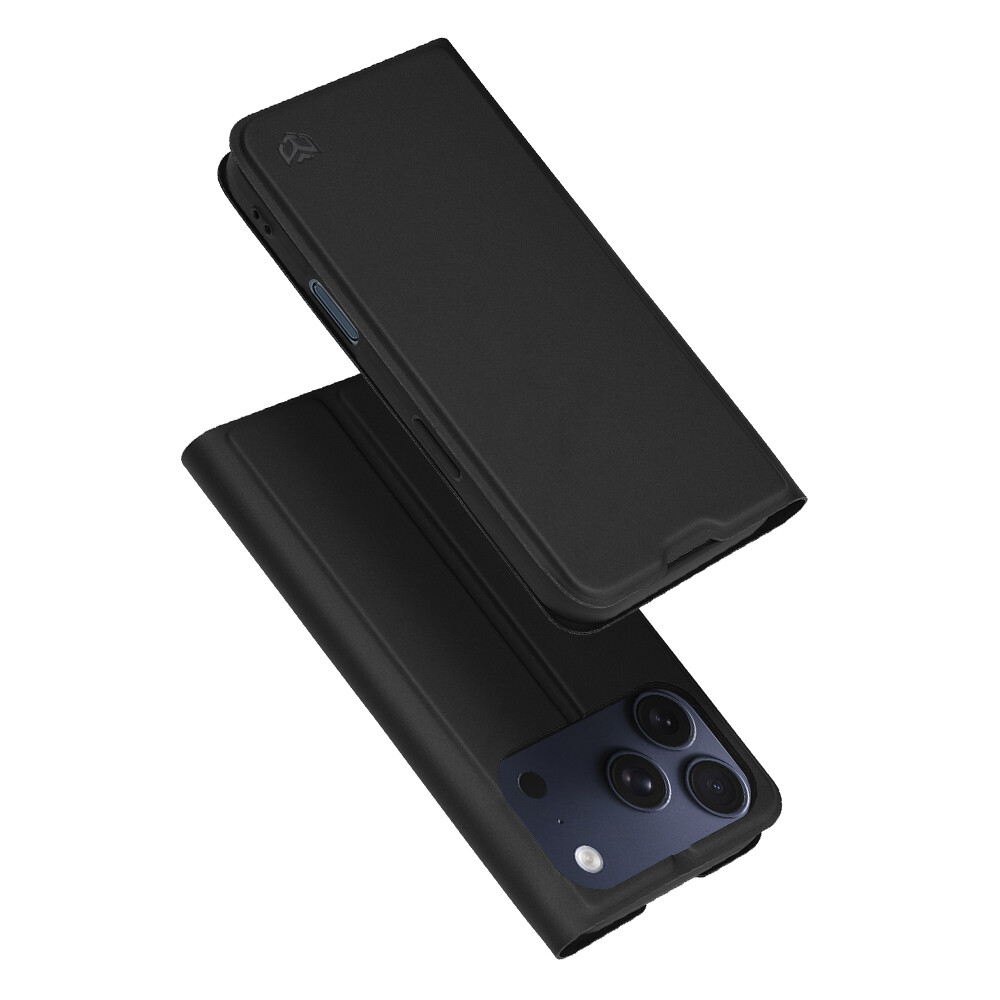 Pouzdro Techsuit Magskin Book pro iPhone 17 Pro černé