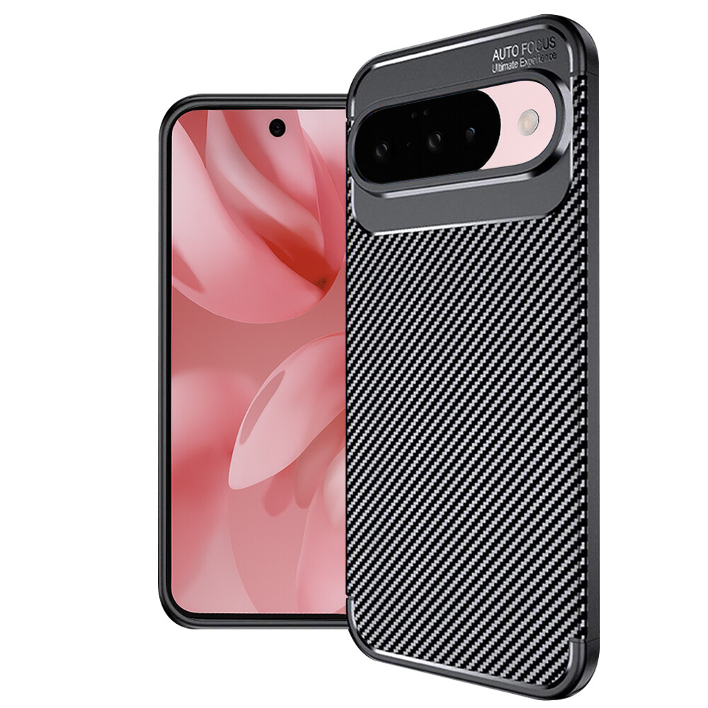Pouzdro Techsuit CarbonFiber pro Google Pixel 10 / 10 Pro černé