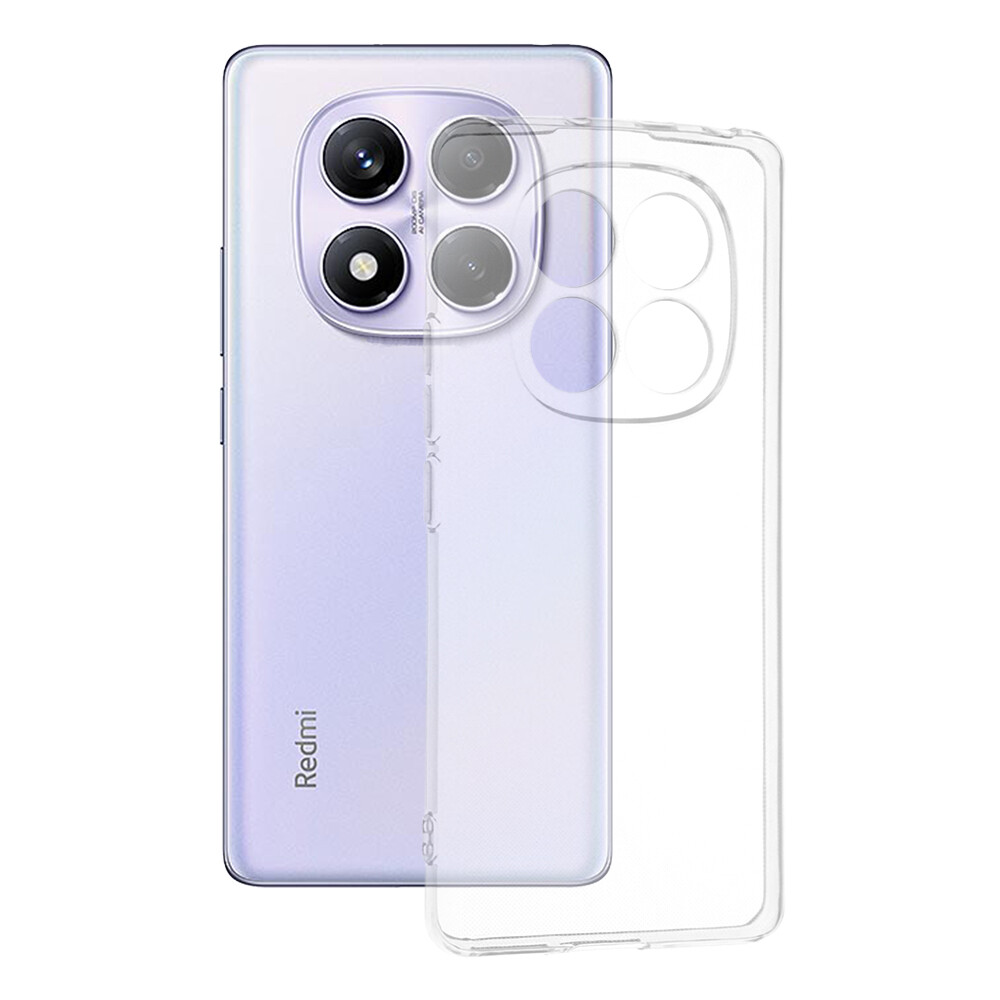Techsuit silikonové pouzdro Xiaomi Redmi Note 14 Pro 4G průhledné