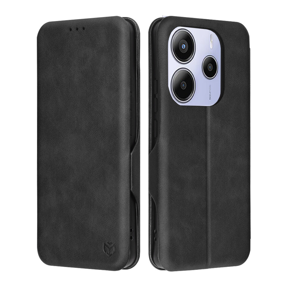 Pouzdro Techsuit Safe Wallet Plus pro Xiaomi Redmi Note 14 5G černé