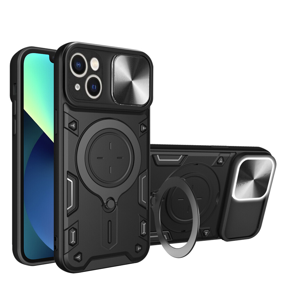 Techsuit Kryt kamery Pro iPhone 13 Černá