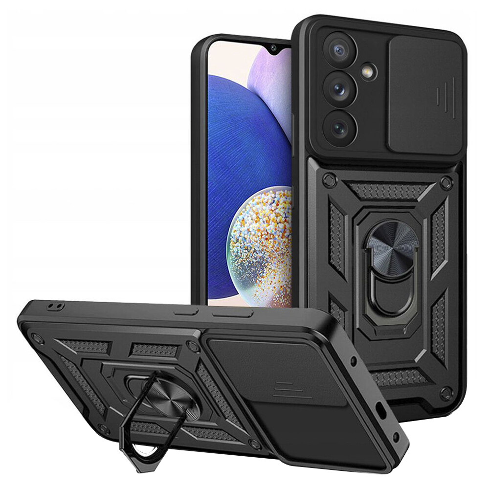 Techsuit CamShield Series Samsung Galaxy A14 4G A14 5G černá