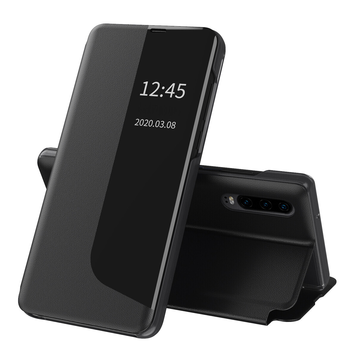 Techsuit eFold Series Huawei P30 Černý
