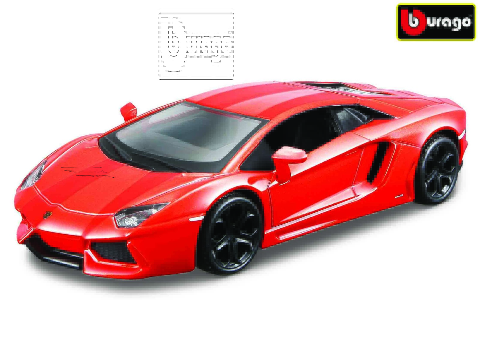 Bburago 1:32 Lamborghini Aventador Coupe Orange - II. jakost
