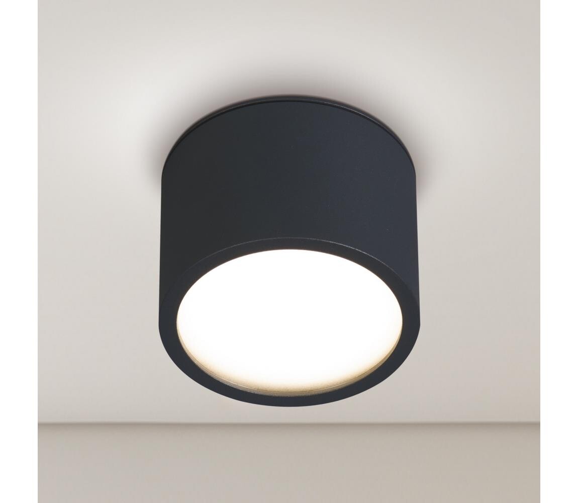 Brilagi - Venkovní bodové svítidlo SMOOTH 1xGX53/15W/230V černá WO-GX-03-BLK-OEM