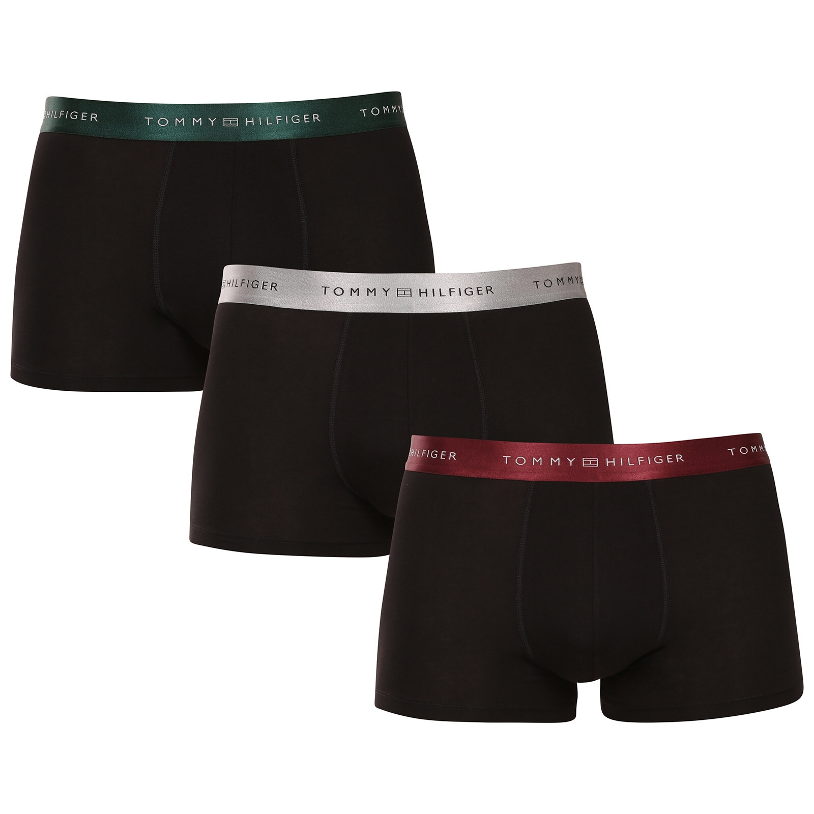 3PACK pánské boxerky Tommy Hilfiger černé (UM0UM03411 0R4) M, trenky / trenýrky