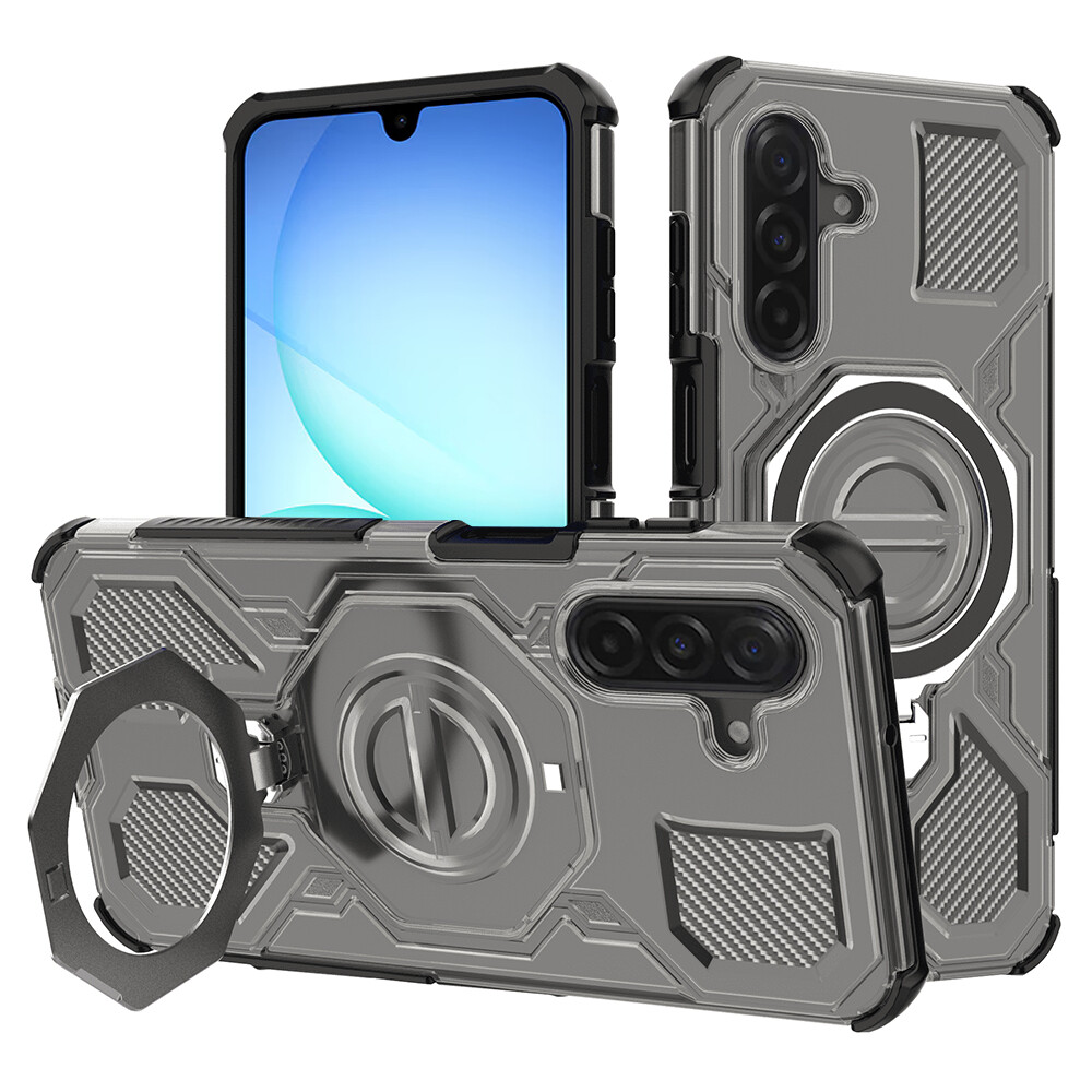 Techsuit Carbon Shield PRO pro Samsung Galaxy A17 5G A17 4G Kouřově černá