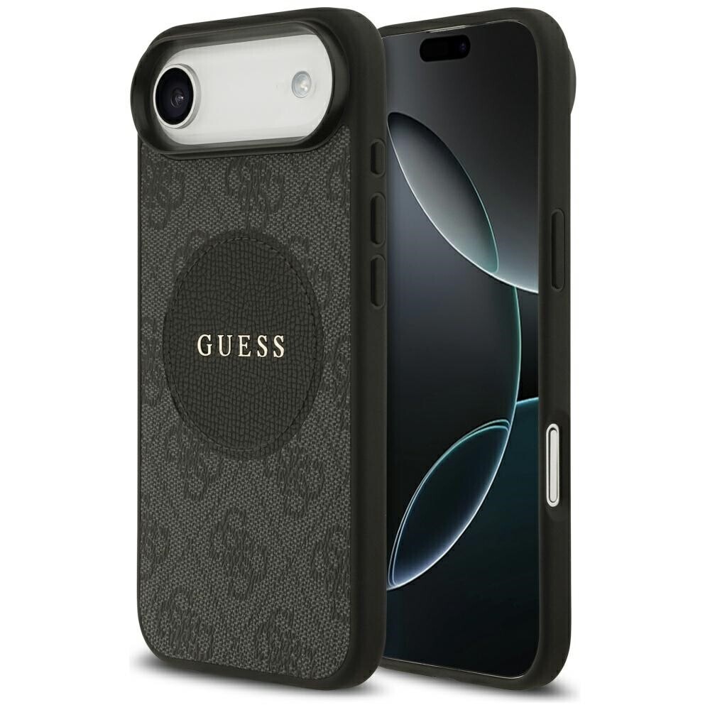 Guess 4G Circle Classic Logo MagSafe GUHMP17MP4PGRSGK iPhone 17 Air černá