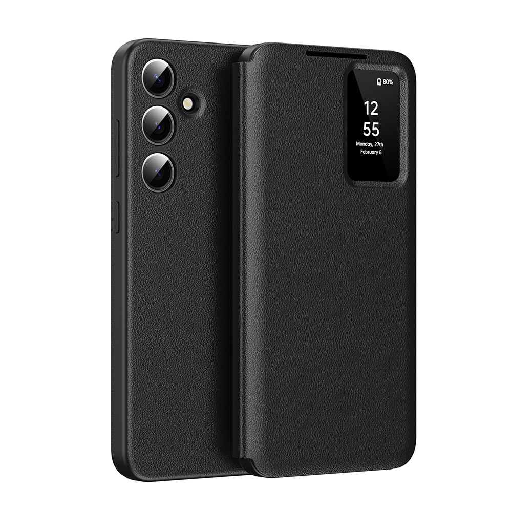 Techsuit SmartView Series pro Samsung Galaxy A16 4G A16 5G černá