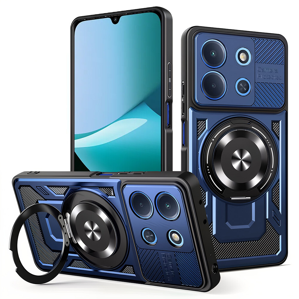 Techsuit RuggedCam pro Xiaomi Redmi 15C 4G / 5G modrá